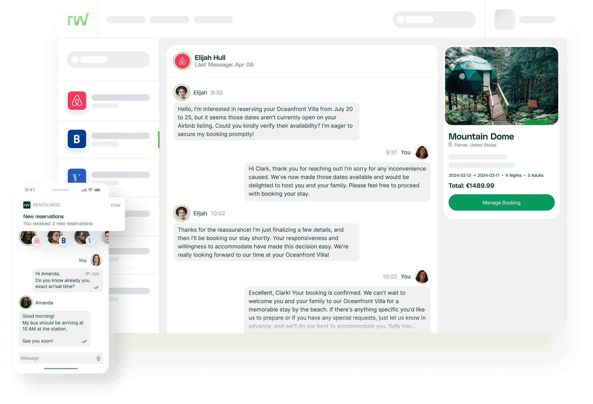 RentalWise Unified Inbox