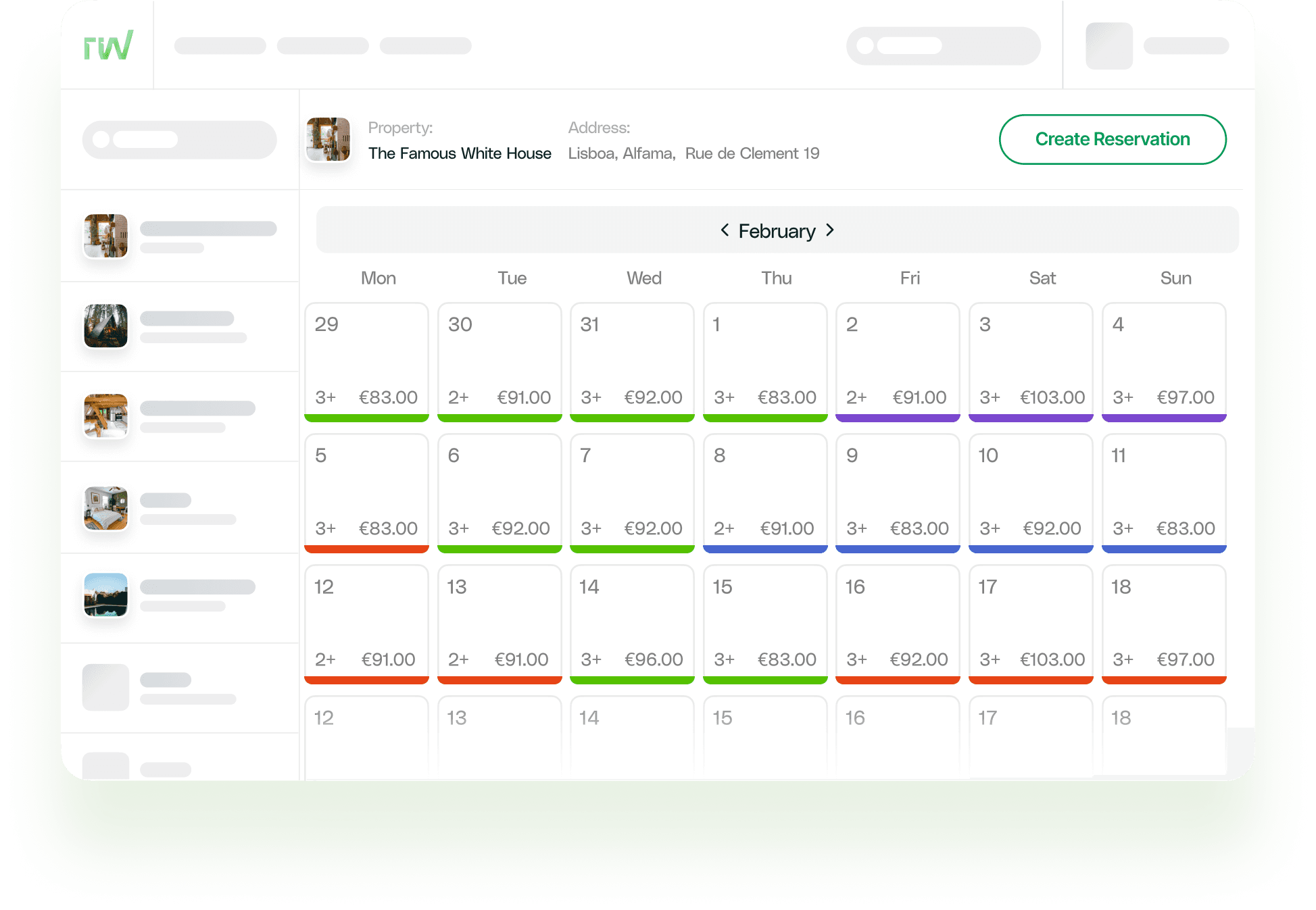 Vacation Rentals Calendar Management Vacation Rentals Calendar Management
