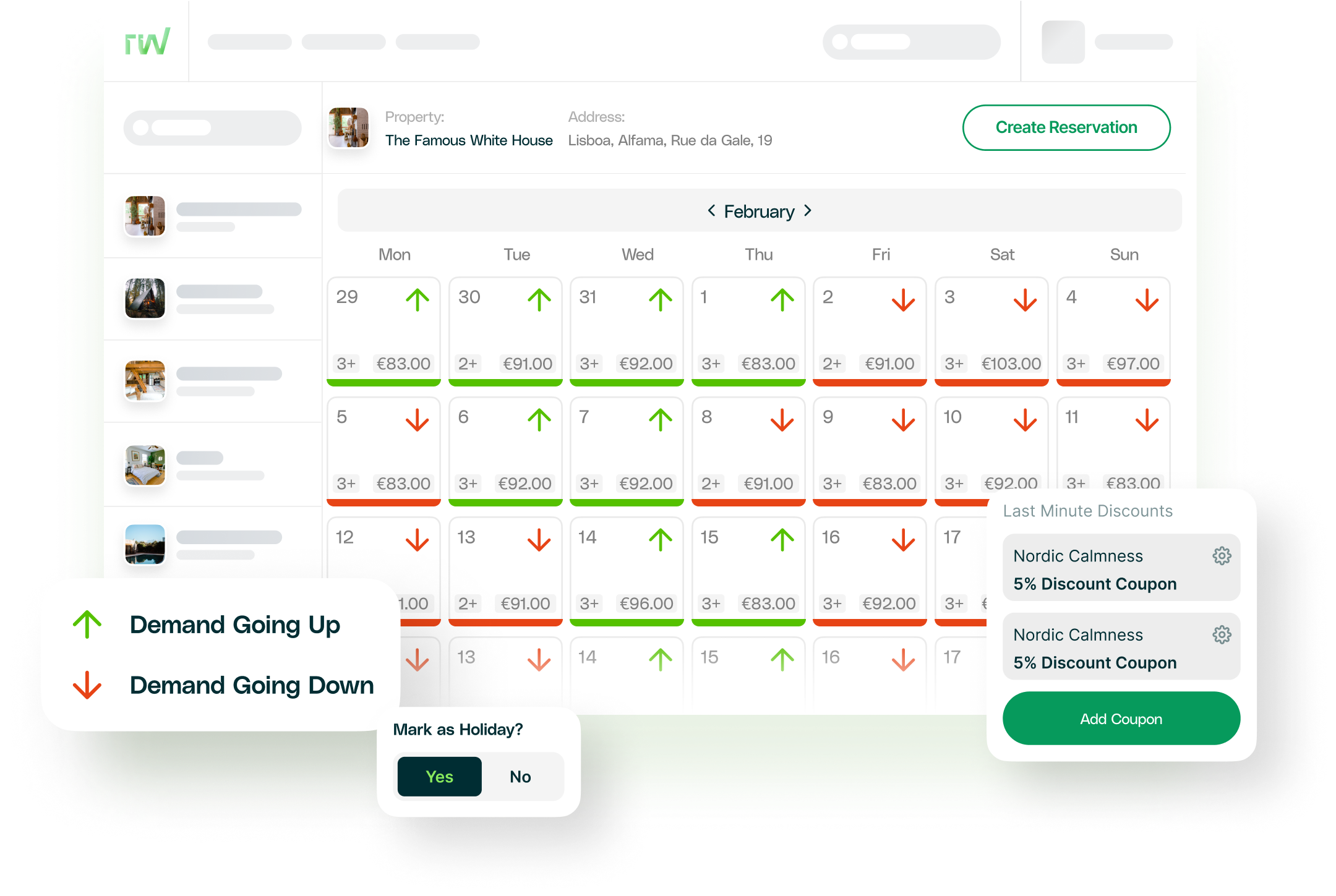 Vacation Rentals Dynamic Pricing - Guesty vs RentalWise Vacation Rentals Dynamic Pricing