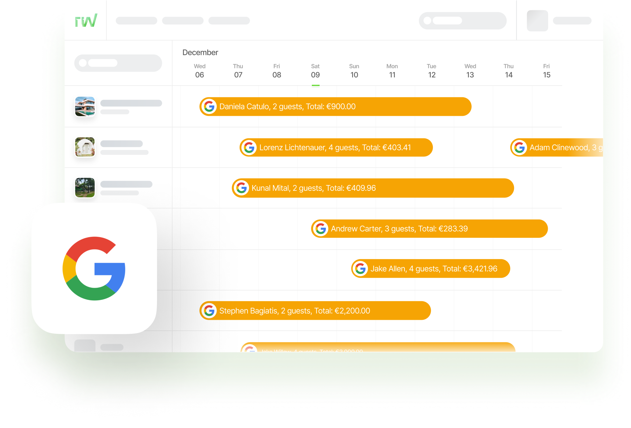 Google Vacation Rentals Channel Manager - Guesty vs RentalWise Google Vacation Rentals Channel Manager