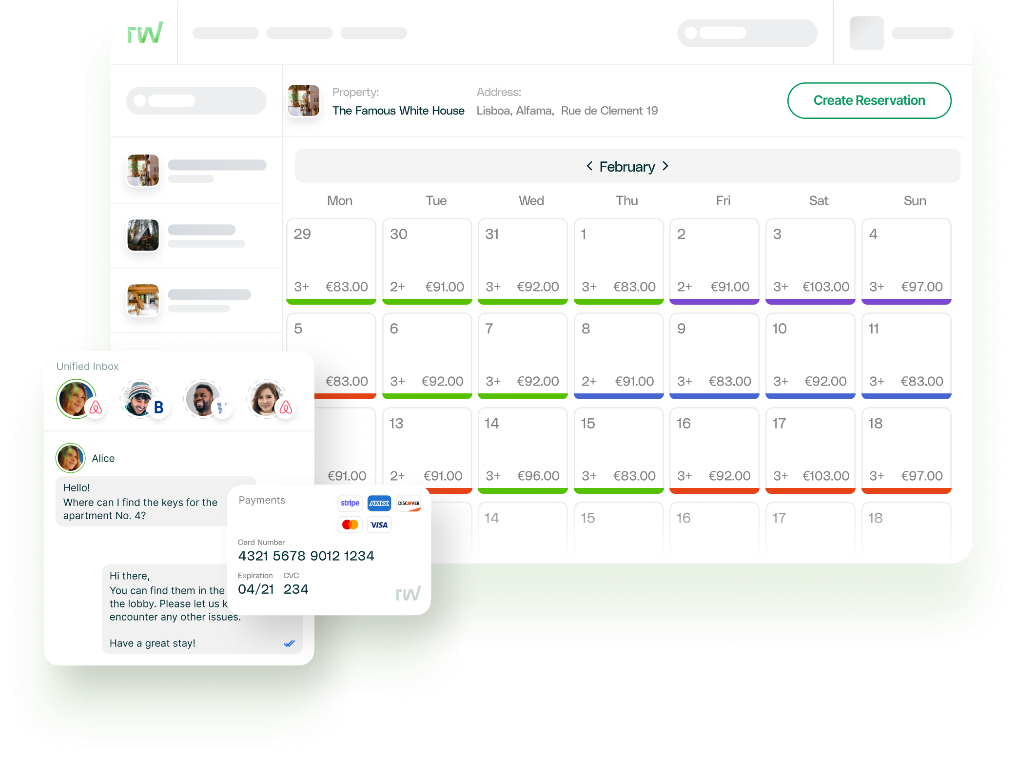 RentalWise Vacation Rental Calendar RentalWise Vacation Rental Calendar